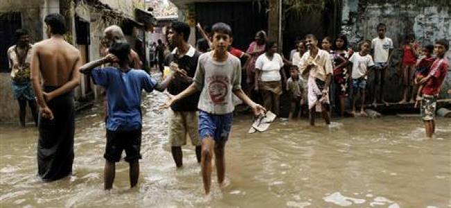 13 dead as monsoon triggers havoc in Sri Lanka capital