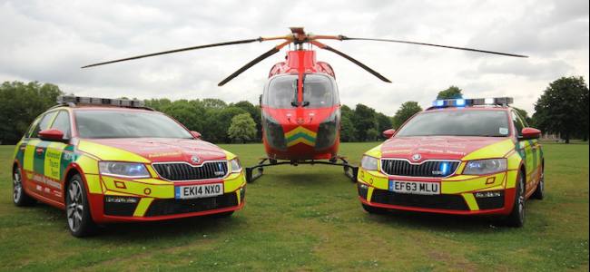 New Skoda for the London Air Ambulance