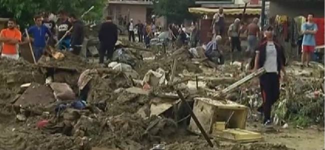 Bulgarian flash floods, EU’s volounteers in action