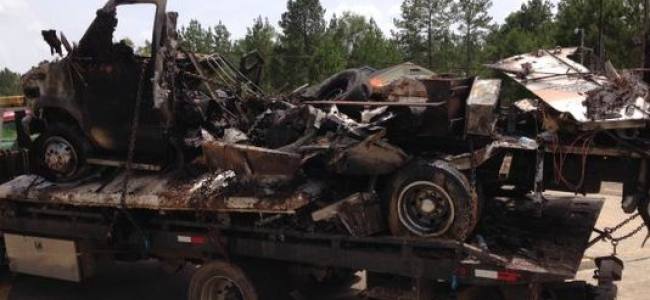 2 ambulance crew members killed in Ambulance burn out
