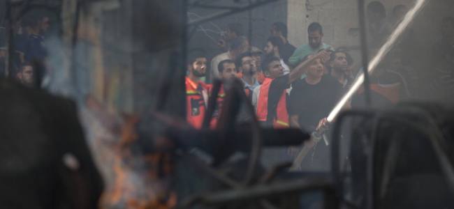 Humanitarian emergency in Gaza Strip after the Israeli attacks