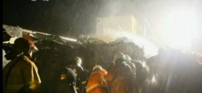 Taiwanese flight crash after a falling emergency landing