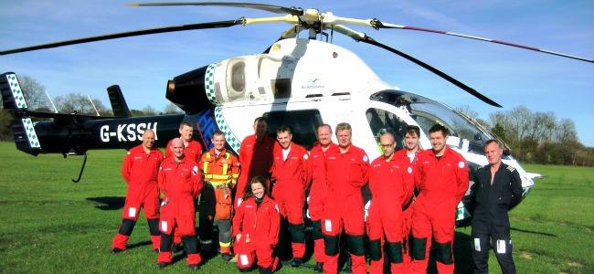 Airmed2014: Research Award for the Surrey and Sussex Air Ambulance