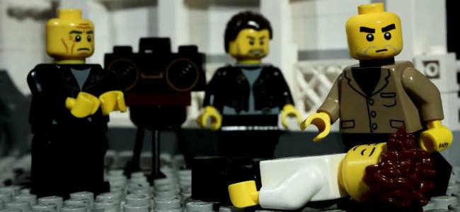 Hands-only CPR in LEGO