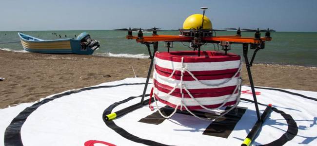 Water Rescue: Pars rescue robot test in Iran