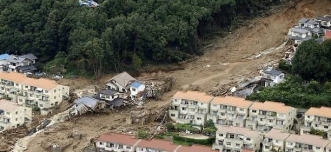 Death toll from landslide near Hiroshima, Japan, rises to 27