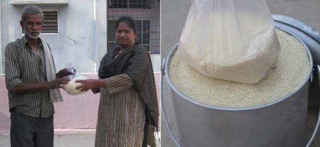 From Ice to Rice, now use your bucket for another good gift!