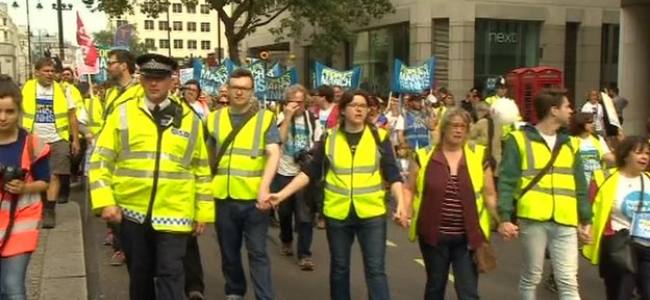 Thousands of people said no to privatisation of NHS