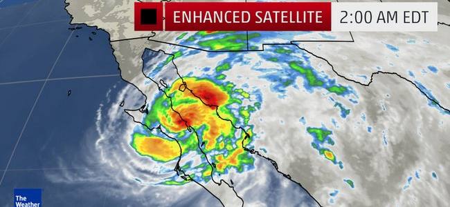 Odile downgraded to Tropical Storm