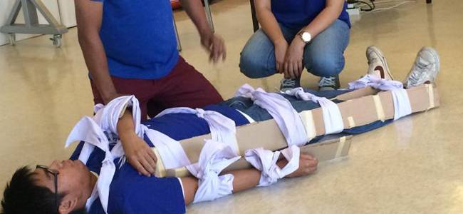 Training Tips: Mummified! (The Triangular bandages)
