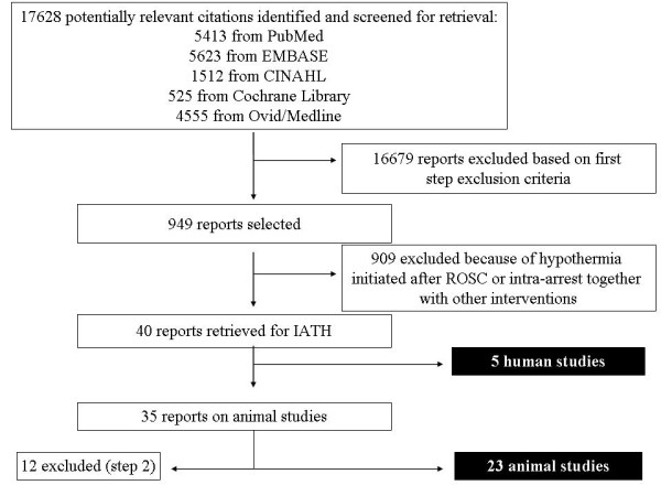 Intra-arrest hypothermia during cardiac arrest: a systematic review