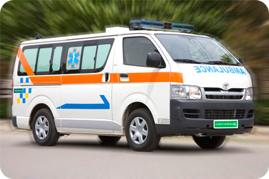 Paramed ambulance Toyota Hiace standard