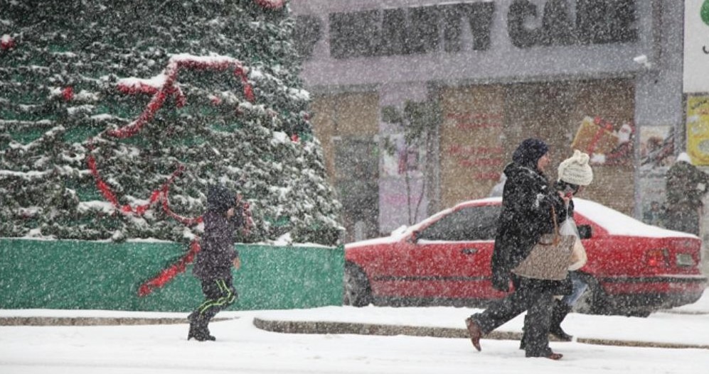 Palestine copes with deep freeze