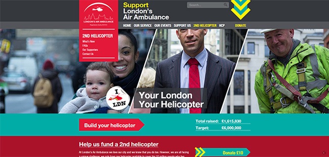 Londoners want to buy a 2nd Helicopter for the London Air Ambulance service