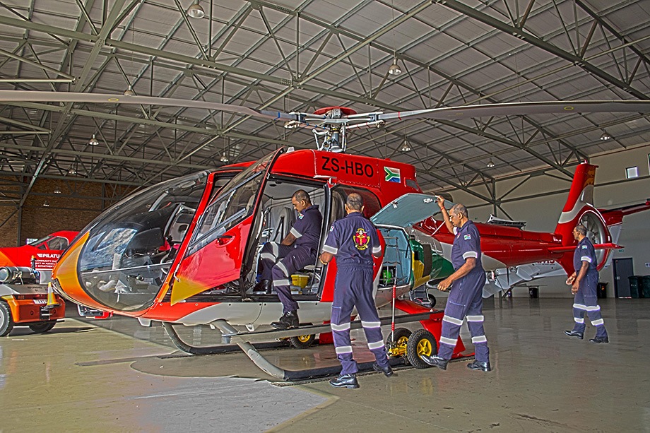 Day in the life of a flight paramedic in South Africa