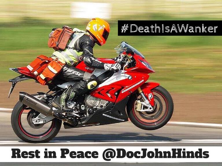 A great loss hit the world of Emergency Medicine: doctor John Hinds dies in Dublin accident