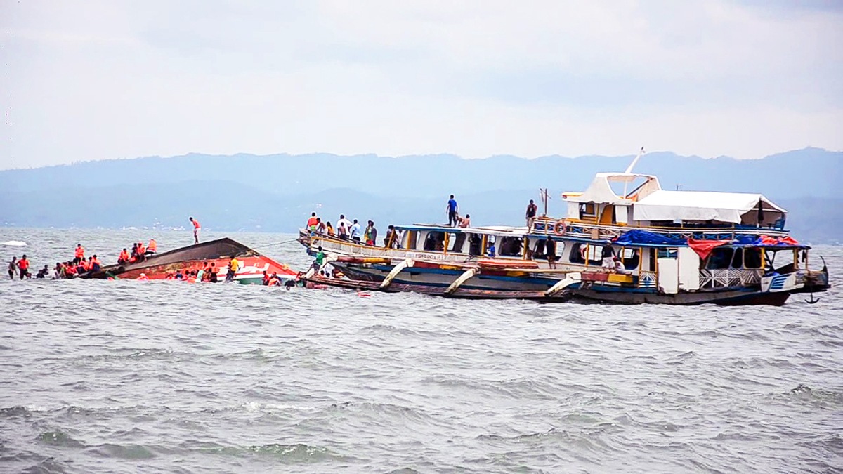At least 36 dead after Philippine ferry capsizes in calm waters just 1km from port