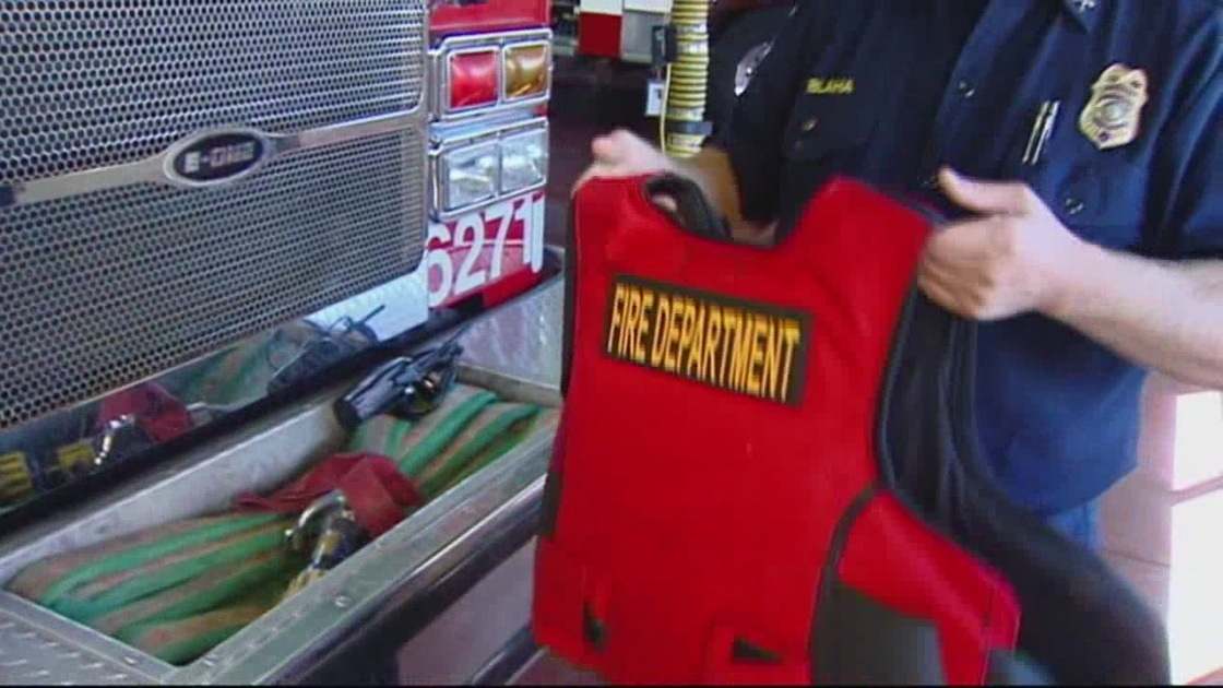 Military-style weapons and bullet proof jacket for Firefighters: News from Bonita Spring, Florida
