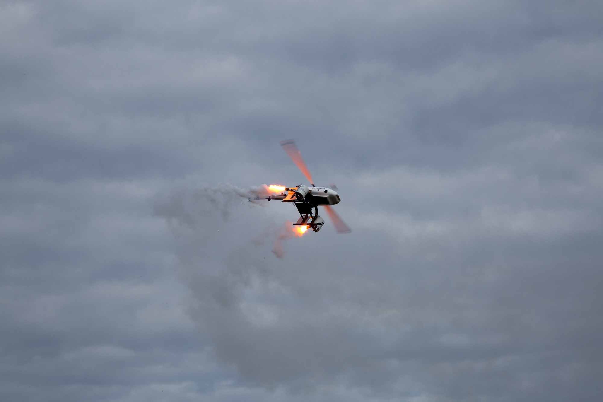 MILIPOL 2015 Air Security: Aero Surveillance Introduces A New Multi Purpose Payload Launcher