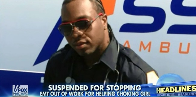 EMT Qwasie Reid refuses to return to work after suspension