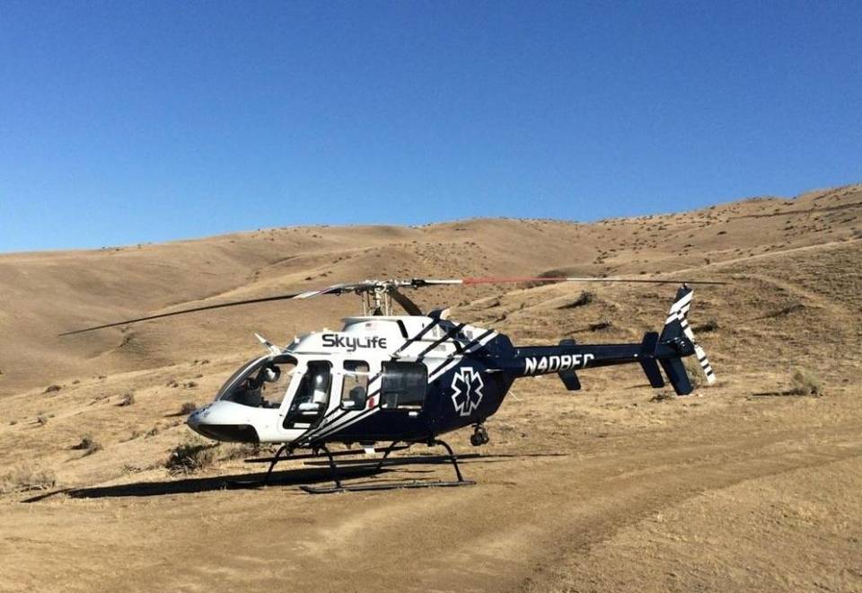 4 Killed in Medical Helicopter Crash in California