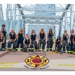 women nashville fire department create first calendar women nashville fire department create first calendar