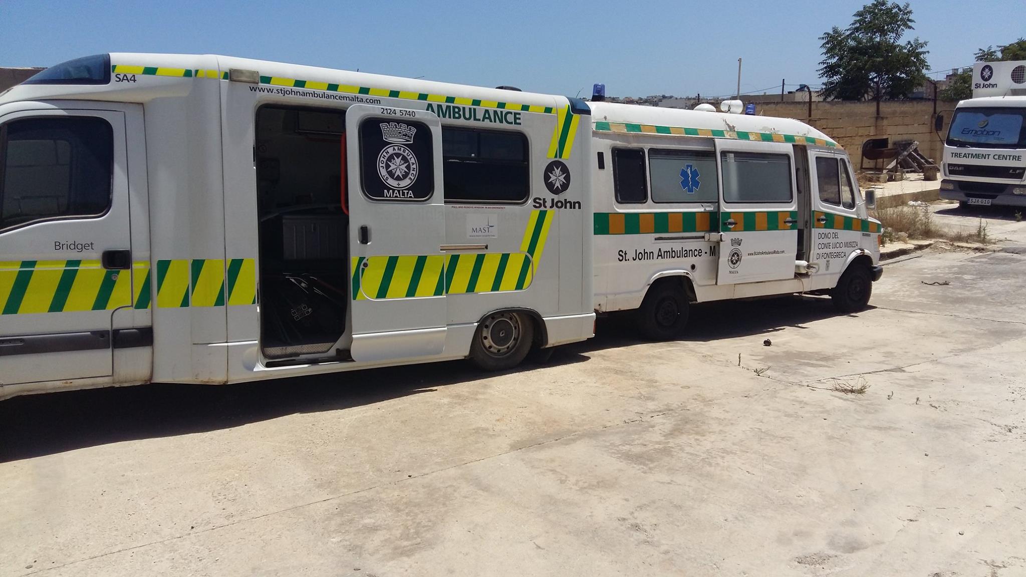 Malta, St John Ambulance victim of vandalism. They need your help, now!