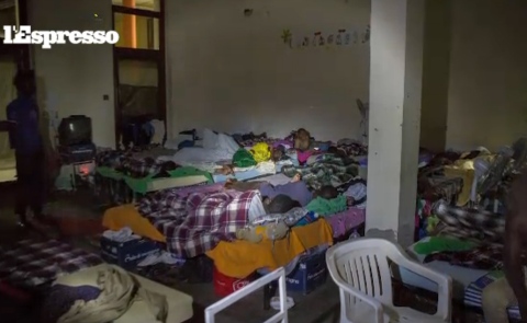 Immigration, prostitution, drug and slavery in a refugee center in Italy