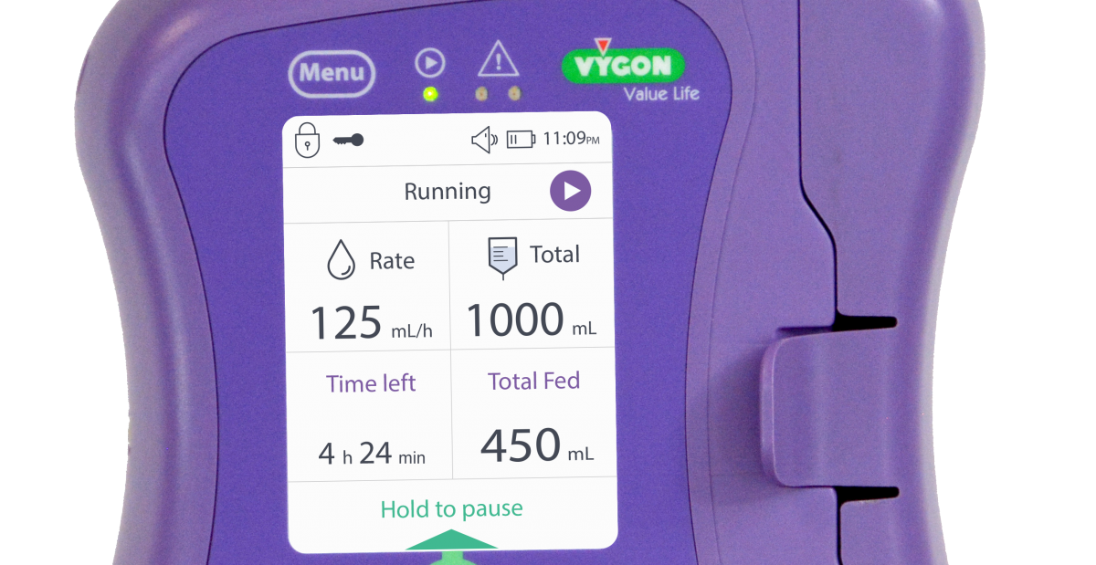 VYGON group launches Easymoov6, a more intuitive enteral feeding pump
