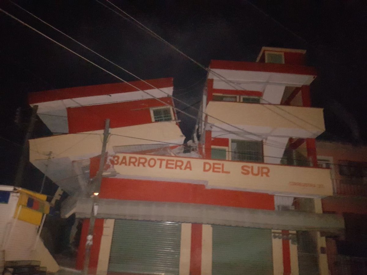 Magnitude 8.2 earthquake in Mexico, tsunami warning issued