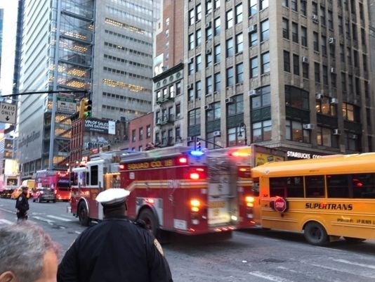 Explosion at Manhattan hub in the morning