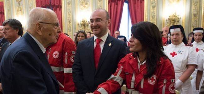 150 anni CRI, incontro al Quirinale con Napolitano | Emergency Live