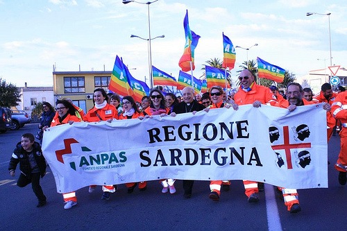 Anpas Sardegna alla marcia della pace il 20 Dicembre | Emergency Live