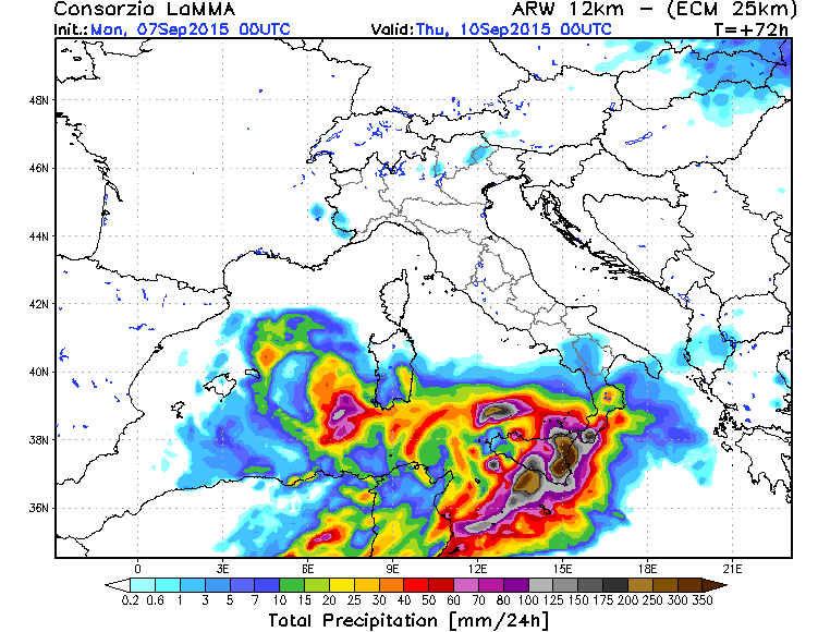 Sicilia, le zone dove l'allerta meteo è più forte | Emergency Live
