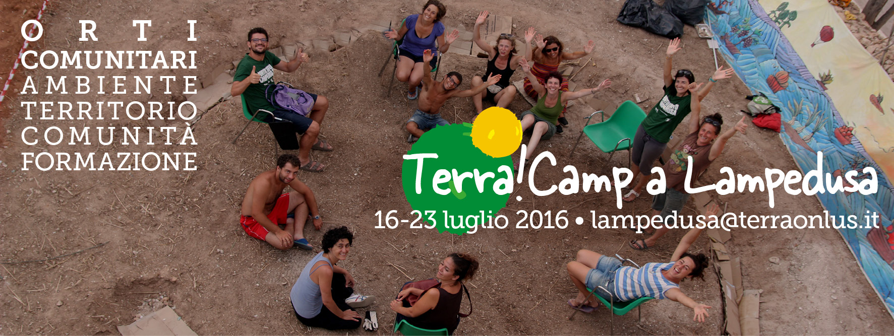 Volontariato sociale, aperte le iscrizioni al campo estivo a Lampedusa con Terra!Onlus | Emergency Live