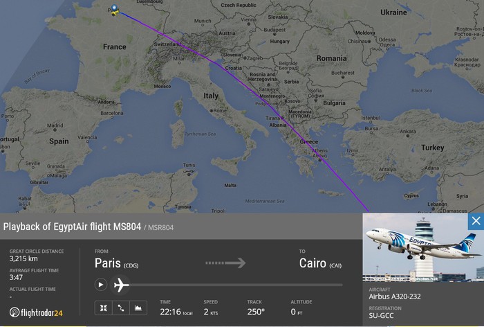 Scompare aereo in volo da Parigi a Cairo | Emergency Live