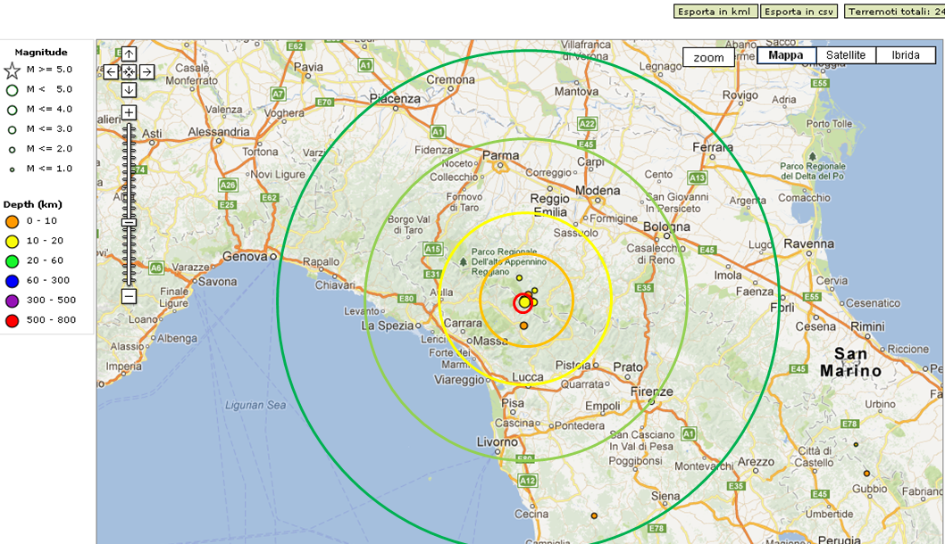BREAKINGNEWS - Terremoto in Garfagnana di 3.1 tanto spavento ma niente danni | Emergency Live