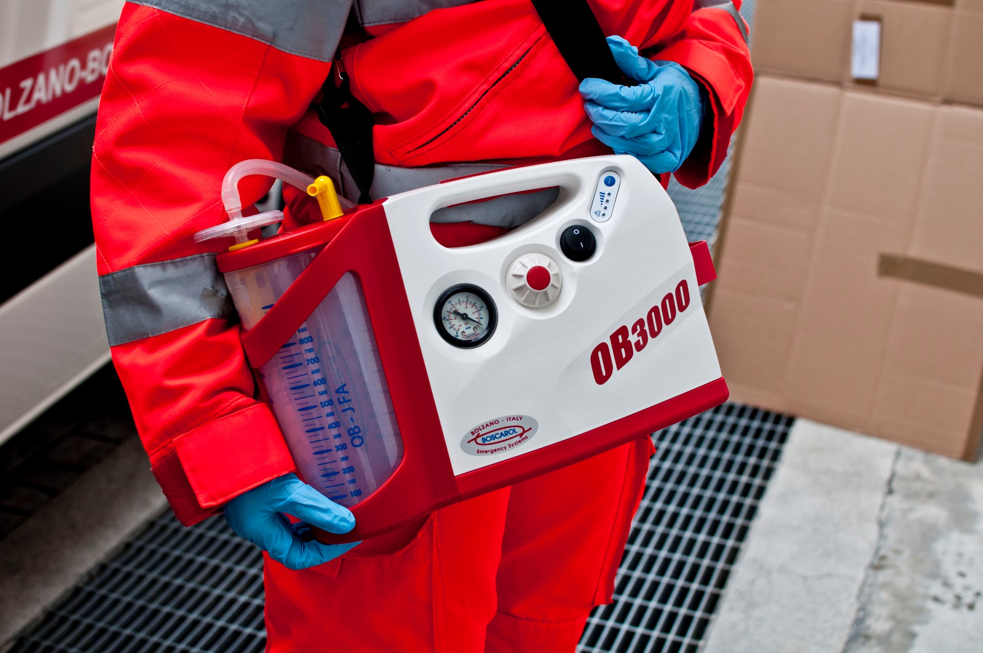 Qualità, efficienza e design: OB3000, il nuovo aspiratore Boscarol | Emergency Live 4