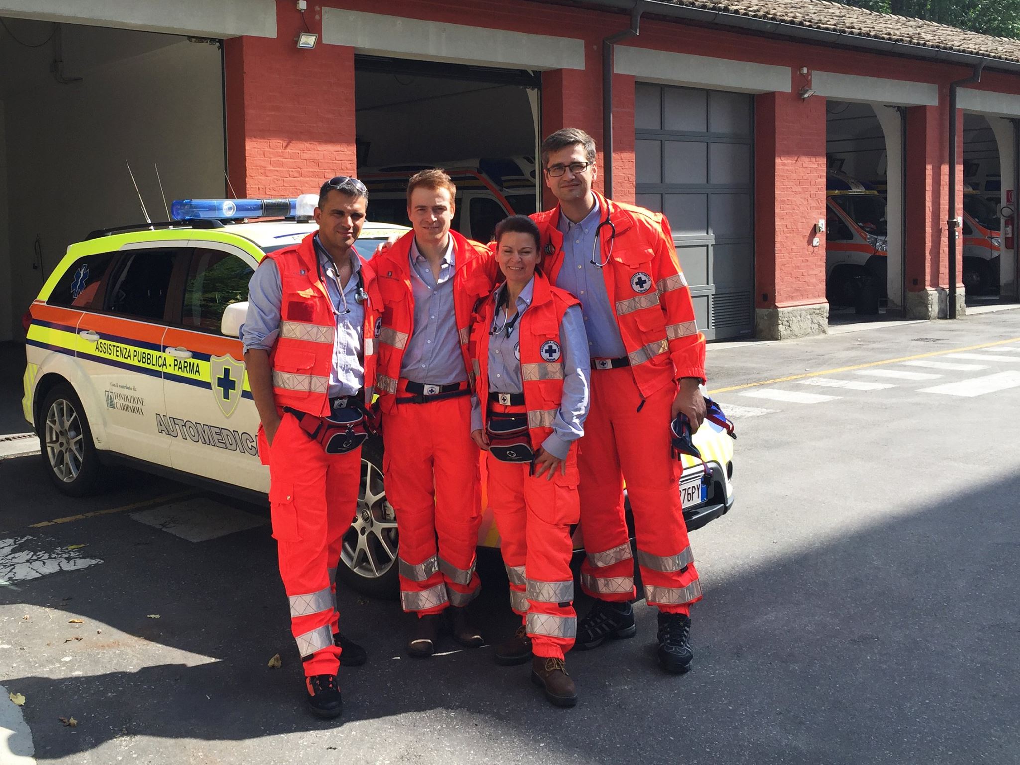 Dal Canada all'Italia per studiare i sistemi di emergenza: | Emergency Live 1