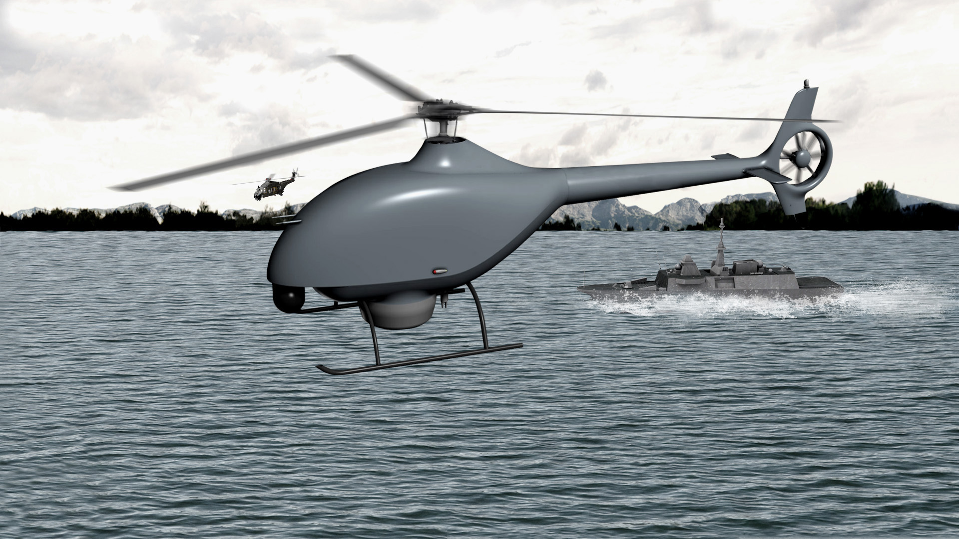 Futuro drone-elicottero tattico della Marina Militare Francese: partnership tra DCNS ed Airbus Helicopters | Emergency Live