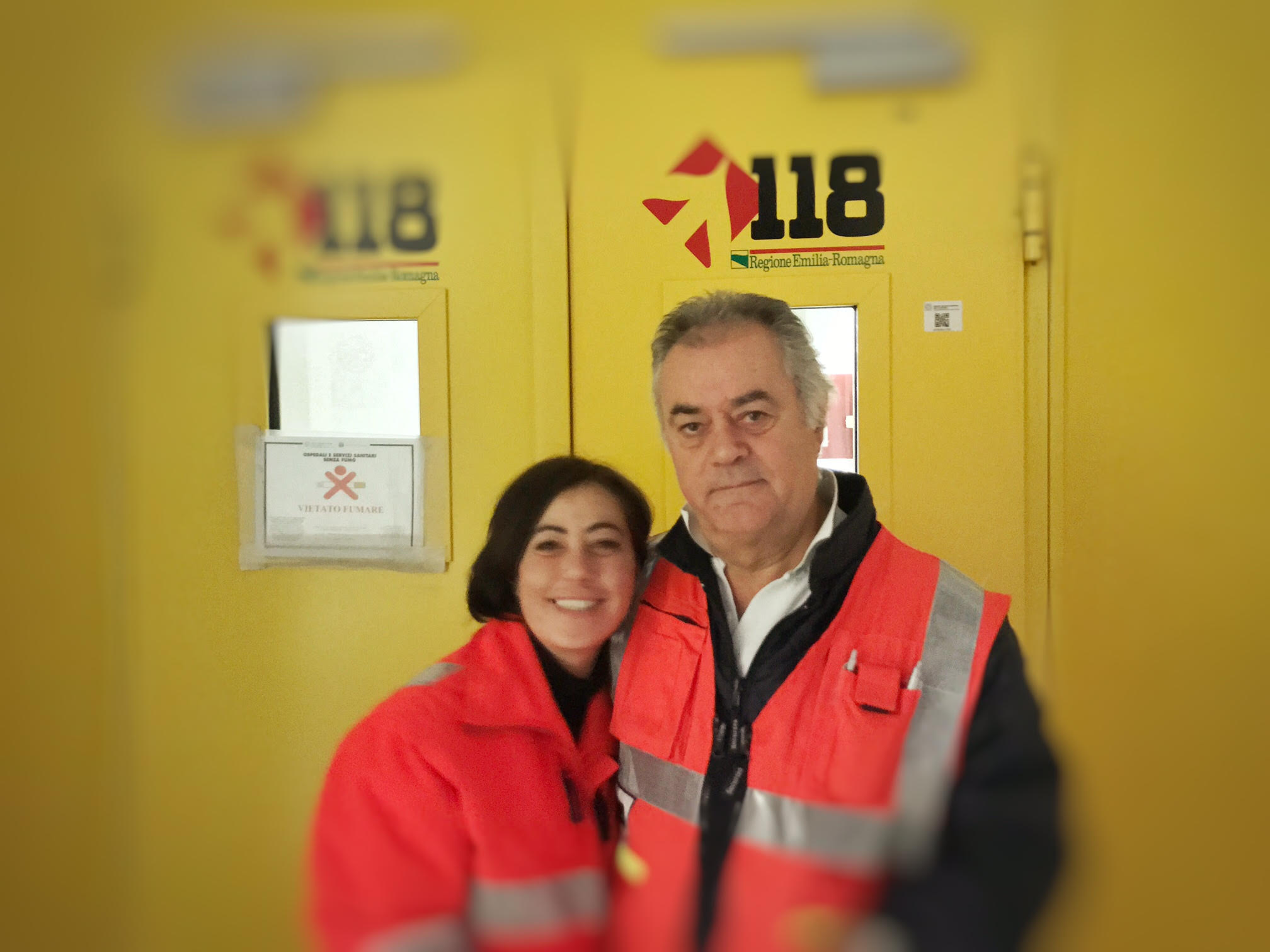 Pensionamento al 118 di Ferrara - da domani in pensione l'autista Franco Cantalupo, in servizio dal 1982 | Emergency Live