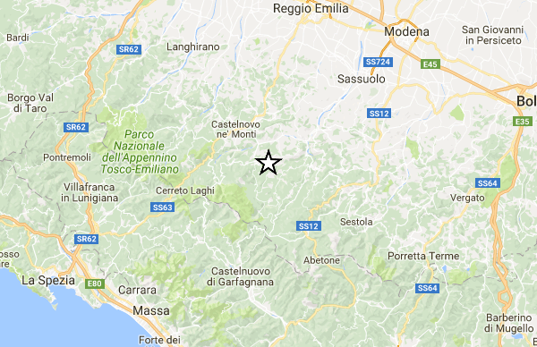 Nuova forte scossa in Emilia. Terremoto di magnitudo 4 a Villa Minozzo | Emergency Live