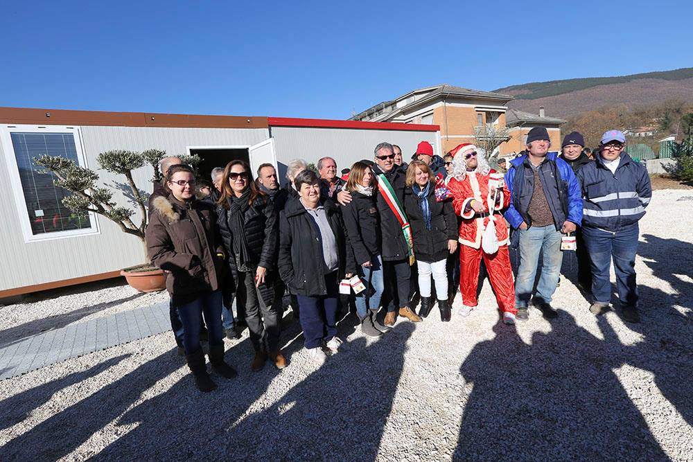 Natale a casa, anche se provvisoria: a Norcia arrivano i Container | Emergency Live 2