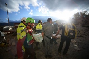 Terremoto centro italia soccorritori sanitari