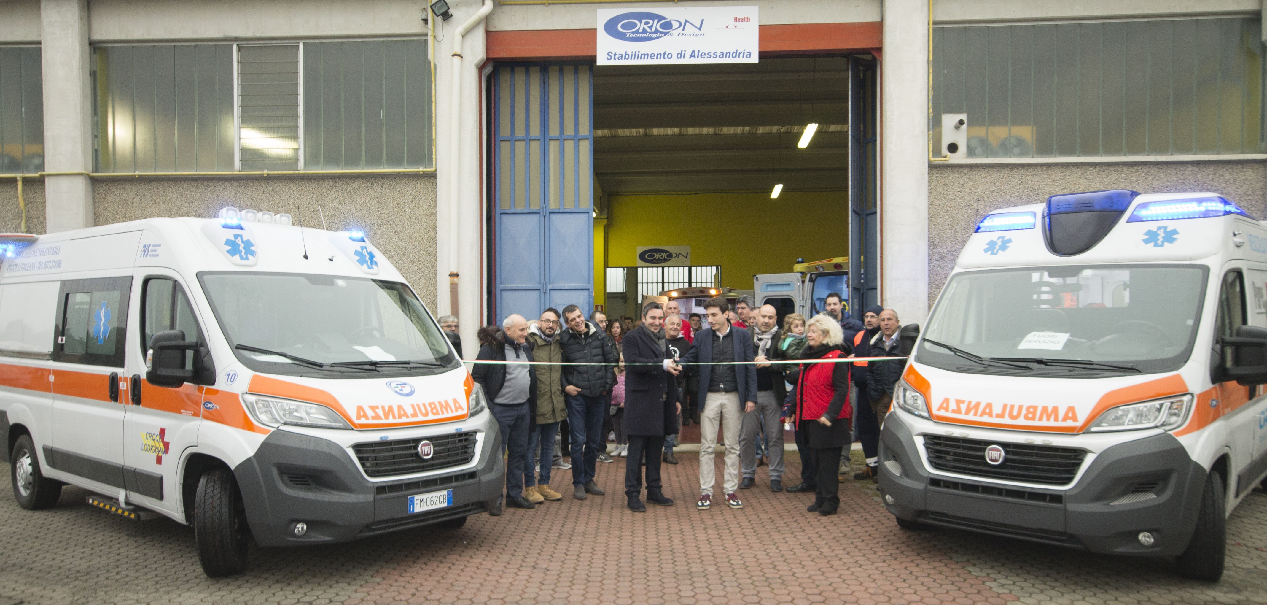 Orion, il quinto stabilimento è un successo: tante associazioni per l'inaugurazione di Sale (Alessandria) | Emergency Live 1