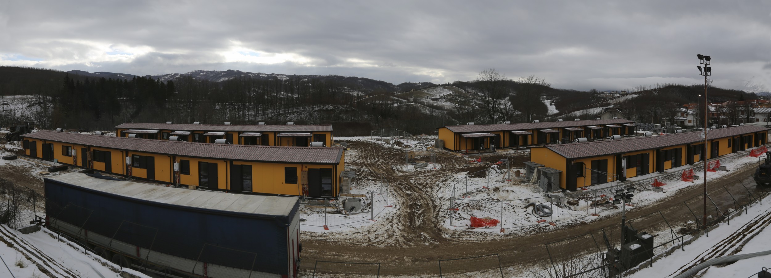 Terremoto, salgono a 1.441 le casette consegnate. Il punto sui cantieri delle Soluzioni Abitative di Emergenza | Emergency Live 2