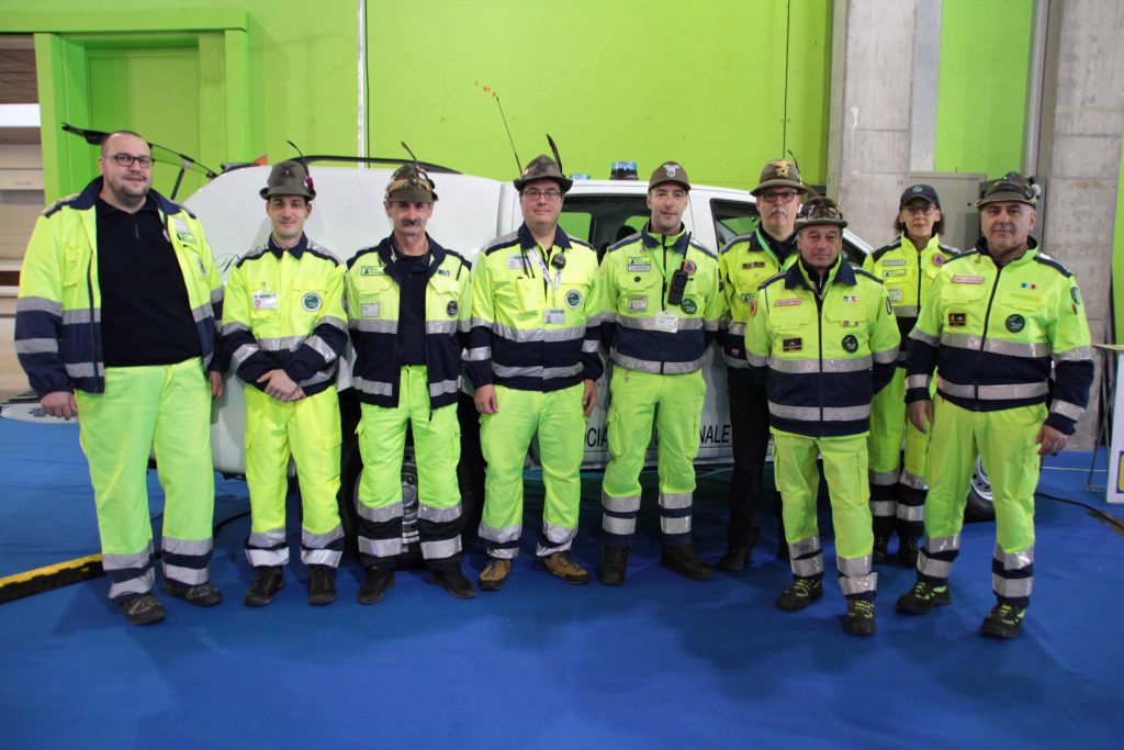 La Colonna Mobile Nazionale ANA di Protezione civile a Civil Protect