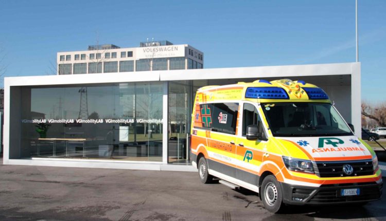 MobilityLAB, la guida sicura in ambulanza migliora con il Volkswagen Crafter | Emergency Live 11