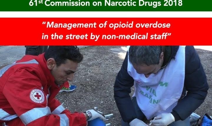 Croce Rossa Italiana con il progetto Villa Maraini ha spiegato all’ONU il sistema italiano per combattere le overdosi con Naloxone | Emergency Live