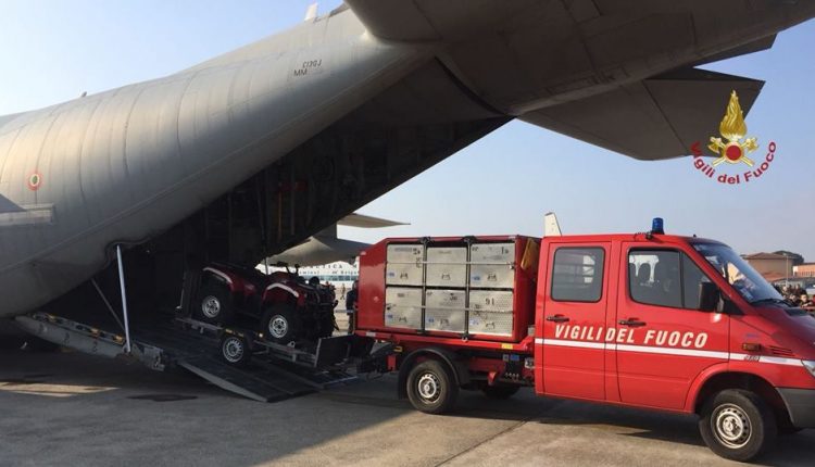 Il team USAR Vigli del Fuoco vola con l'Aeronautica Militare | Emergency Live 2